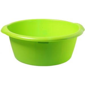 Grote afwasteil / afwasbak groen 25 liter