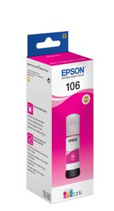 Epson 106 70ml Magenta inktcartridge voor de Ecotank