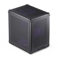 Jonsbo C6 Black Micro-tower PC-behuizing, Gaming-behuizing Zwart - thumbnail