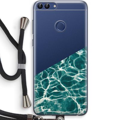 Weerkaatsing water: Huawei P Smart (2018) Transparant Hoesje met koord
