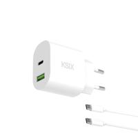 Oplader KSIX Wit 30 W