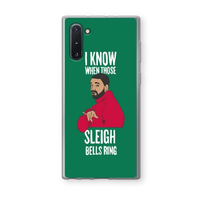 Sleigh Bells Ring: Samsung Galaxy Note 10 Transparant Hoesje