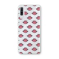 Lipjes: Samsung Galaxy A70 Transparant Hoesje Lipjes: Samsung Galaxy A70 Transparant Hoesje