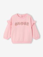 sweater met lange mouwen voor babymeisjes lichtroze