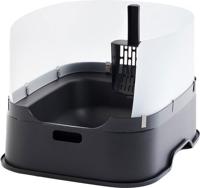Splash shield kattentoilet biala - wit - Gebr de boon