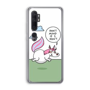 Unicorn: Xiaomi Mi Note 10 Pro Transparant Hoesje