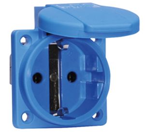 Bals Elektrotechnik 71099 wandcontactdoos CEE 7/3 Blauw