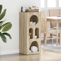 Dressoir Sonoma Eiken 40 x 35 x 100,5 cm Bewerkt hout