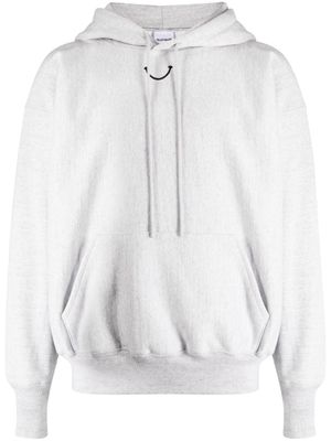 Readymade hoodie en coton Smile à logo imprimé - Gris