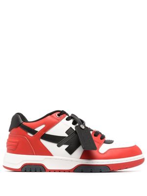 Off-White baskets colour block à lacets - Blanc