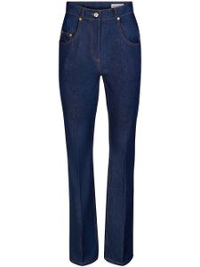 Nina Ricci jean droit à taille haute - Bleu