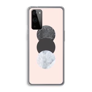 Marmeren cirkels: OnePlus 9 Pro Transparant Hoesje