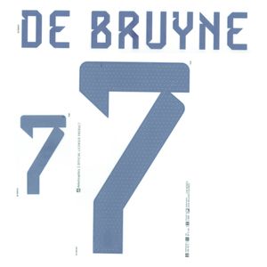 De Bruyne 7 (Officiële België Away Bedrukking 2022-2023)
