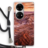 Mars: Huawei P50 Pro Transparant Hoesje met koord