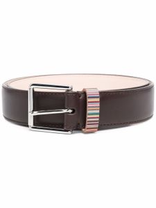 Paul Smith ceinture à détail contrastant - Marron