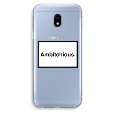 Ambitchious: Samsung Galaxy J3 (2017) Transparant Hoesje