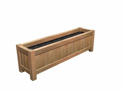 Adezz: Valencia HR22 Plantenbak - Hardhout
