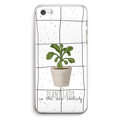 Kamerplant op vensterruit: iPhone 5 / 5S / SE Transparant Hoesje