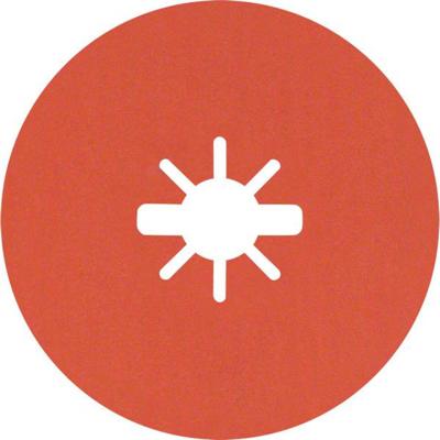 Bosch Accessories 2608621826 Fiberschijf Diameter 125 mm Boordiameter 22.23 mm 25 stuk(s)
