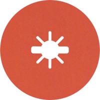 Bosch Accessories 2608621826 Fiberschijf Diameter 125 mm Boordiameter 22.23 mm 25 stuk(s) - thumbnail