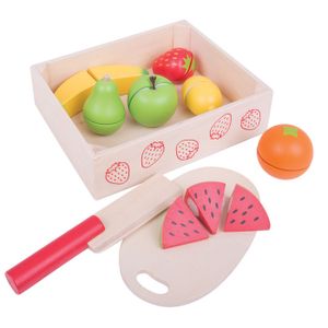houten kistje met snijfruit