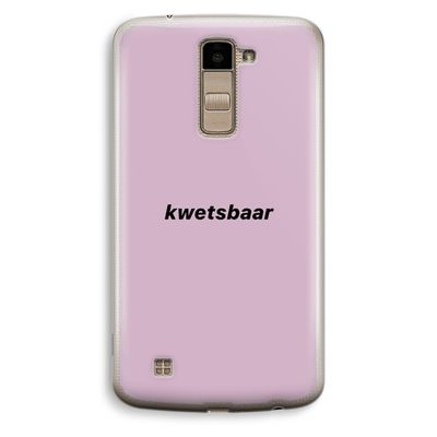 kwetsbaar: LG K10 (2016) Transparant Hoesje