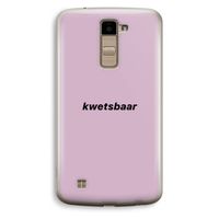 kwetsbaar: LG K10 (2016) Transparant Hoesje