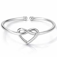 LGT JWLS Dames Ring One Size Zilverkleurig Hart