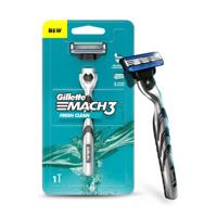 Gillette Gillette Mach3 Handle + 1 Razor Blade Fresh Clean Gillette Gillette Mach3 Handle + 1 Razor Blade Fresh Clean