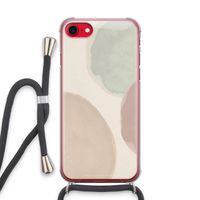 Geo #8: iPhone SE 2020 Transparant Hoesje met koord