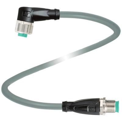 Pepperl+Fuchs 240776-0025 Sensor/actuator connector, geassembleerd Aantal polen (sensoren): 3, 3 2.5 m 1 stuk(s)