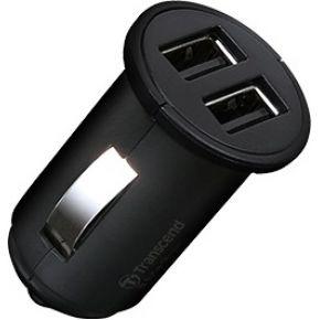 Transcend Dual USB Car Lighter Adapter DC-adapter