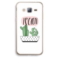I love cacti: Samsung Galaxy J3 (2016) Transparant Hoesje