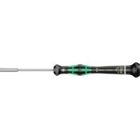Wera 2069 Dopschroevendraaier Elektronica en fijnmechanica Sleutelbreedte (metrisch): 3.6 mm Sleutelbreedte (inch): 9/64 inch Koplengte: 60 mm