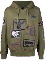 KTZ hoodie à patch brodé - Vert