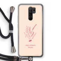 Where flowers bloom: Xiaomi Redmi 9 Transparant Hoesje met koord