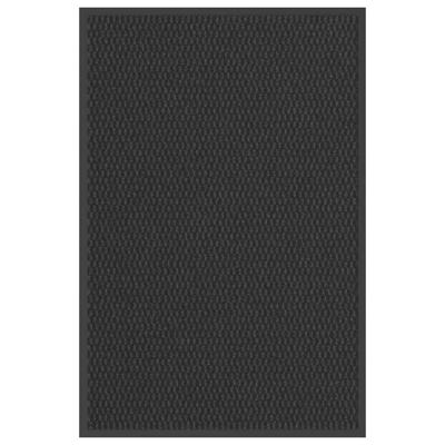 Deurmat 60x90 cm zwart