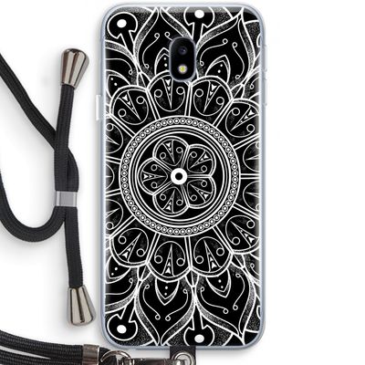 Roses Are Red: Samsung Galaxy J3 (2017) Transparant Hoesje met koord