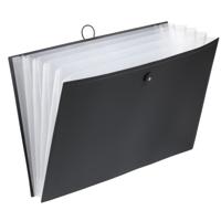 Viquel voorordner, met 6 vakken, ft A3, zwart