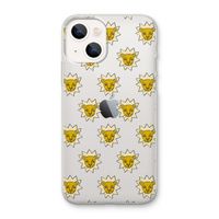 Leeuwenkoppen: iPhone 13 mini Transparant Hoesje