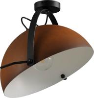 Masterlight Landelijke plafondlampLarino 40 roestbruin met wit - 5198-25-06-B