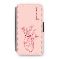 Blooming Heart: iPhone 12 Pro Flip Hoesje
