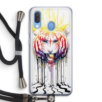 Fading: Samsung Galaxy A40 Transparant Hoesje met koord