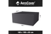 AeroCover | Tuinsethoes 180 x 190 x 85(h) cm