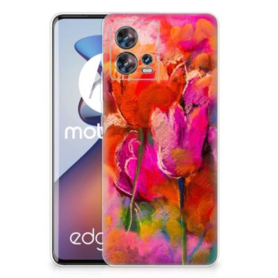 Smartphone hoesje Motorola Edge 30 Fusion Tulips