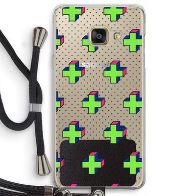 8-bit N°10: Samsung Galaxy A3 (2016) Transparant Hoesje met koord