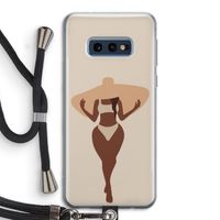 Let's get salty: Samsung Galaxy S10e Transparant Hoesje met koord
