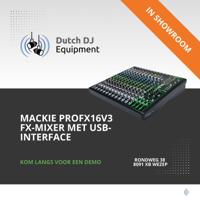 MACKIE ProFX16v3 FX-mixer met USB-interface