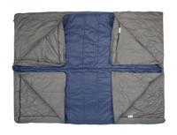 Exped Mega Sleep Duo 25 Mummie Slaapzak Grijs/Blauw L