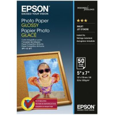 Epson glanzend fotopapier 12.7x18.8cm - 50 Vel - 200g